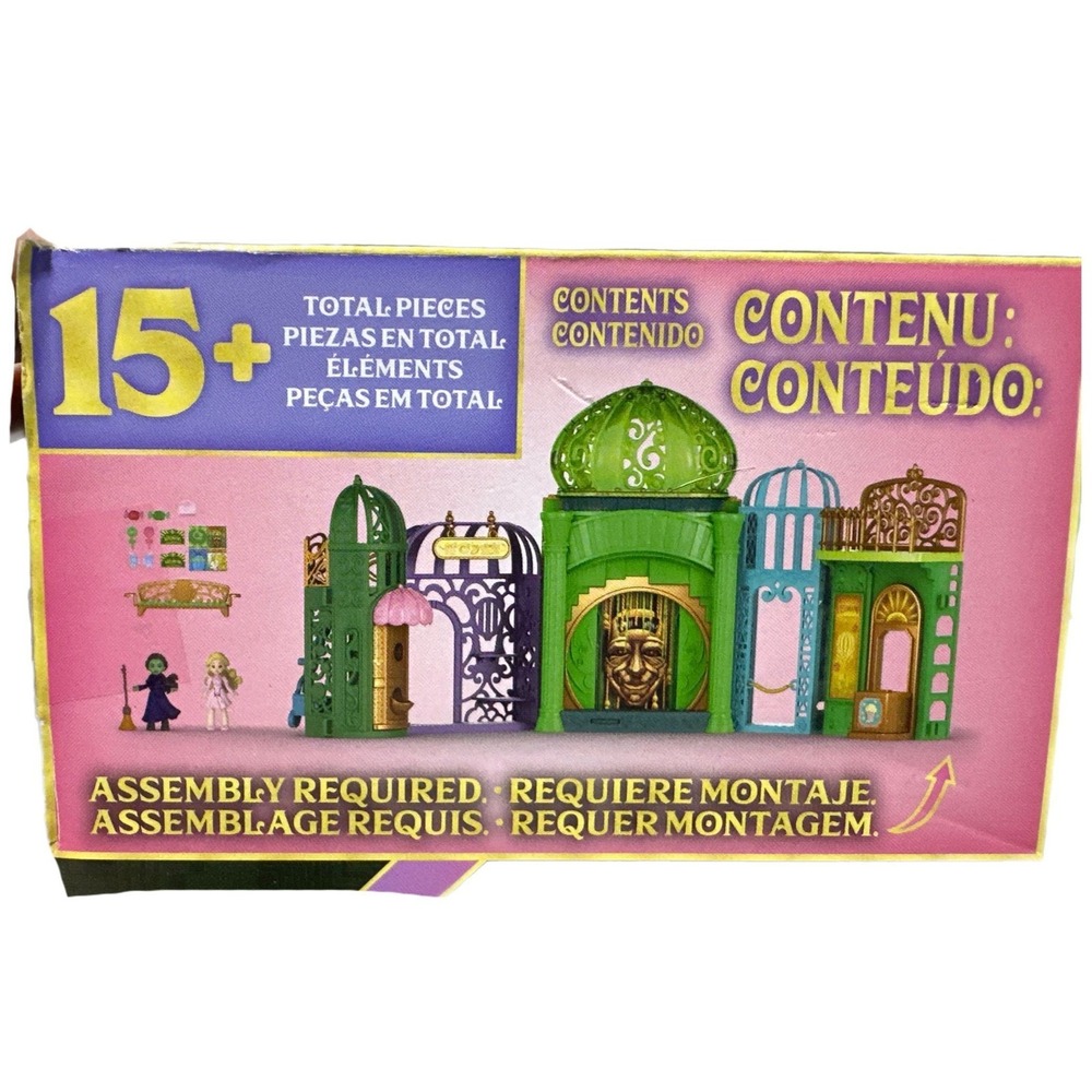 Wicked Universal Pictures' Emerald City Small Doll Playset W/ accessories - Picture 3 of 4